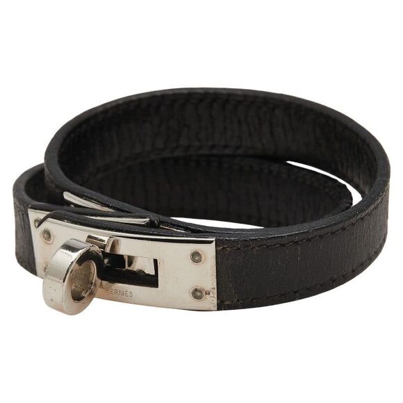 Hermes Kelly Double Tour Box Calf Bracelet - Picture 1 of 9